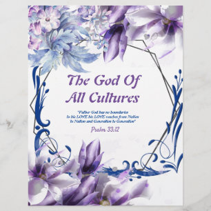 Personligen God All Cultures Dikt Stationary