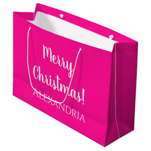 Personligen God jul Shock rosa