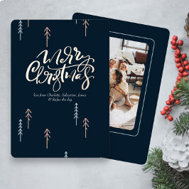 Personligen god jul Typografi - foto