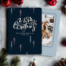 Personligen god jul Typografi - foto