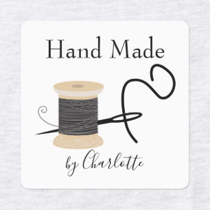 Personligen Handmade Dressmakers Klistermärke