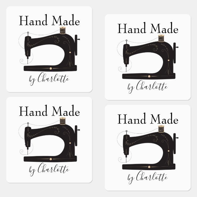 Personligen Handmade Dressmakers Klistermärke (Grupp)