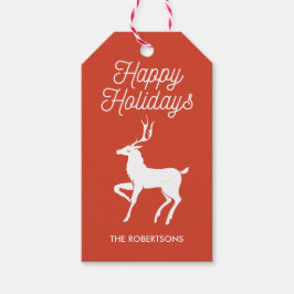Personligen helgdag Hjort Presentetikett