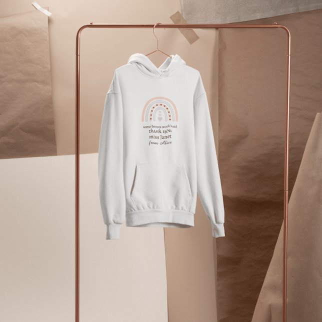Personligen Hero Gift Tack för jullärare T Shirt (Skapare uppladdad)