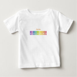 Personligen Higgins Beach Rainbow Typography T Shirt