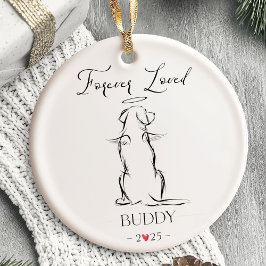 Personligen hund Memorial Ornament Pet