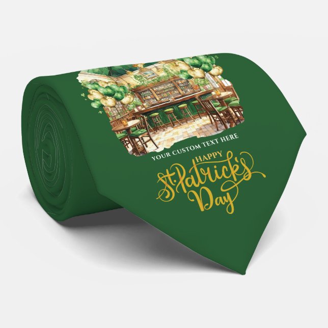 Personligen i St. Patrick's Day Pub Party Slips (Rullad)