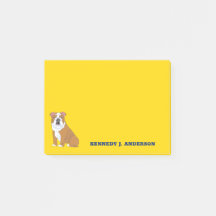 Personligen Illustration av engelska Bulldog