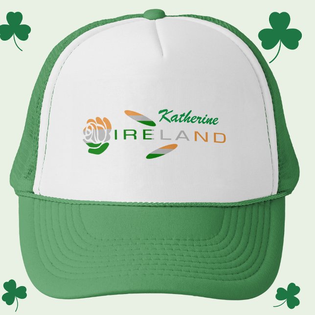Personligen Irish Flagga Ro Keps (Skapare uppladdad)