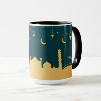 Personligen Islamiska Arabiska Guld Mugg
