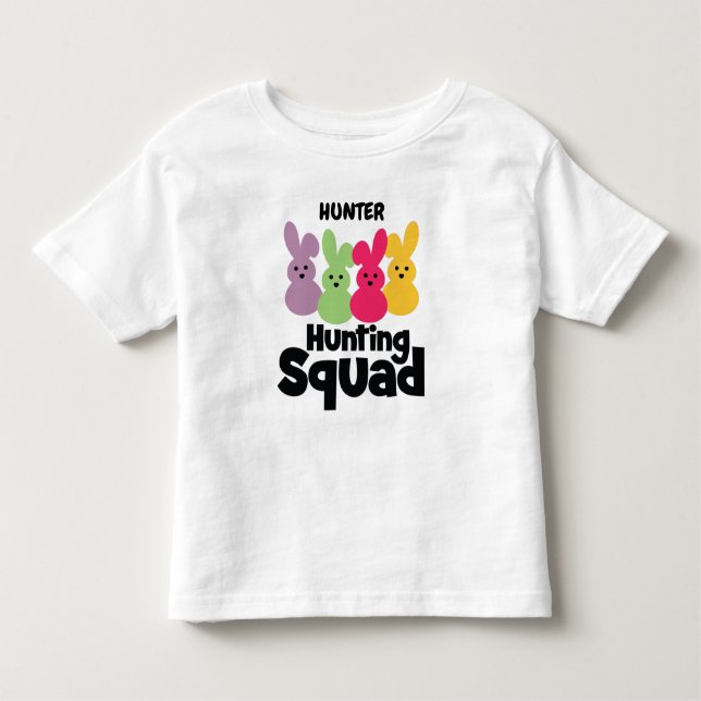 personligen ’KANINHJUNTERANDE SQUAD’ T Shirt (Framsida)