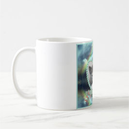 Personligen Kat Memorial Gift Kaffemugg