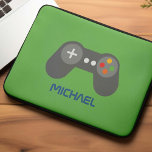 Personligen Kids för omspelning av roligt Video Ga Laptop Fodral<br><div class="desc">Personlig för spel med roligt Retro Video Game Controller är utformad för spel.</div>