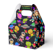 Personligen Kids Retro Astronauts och Robots