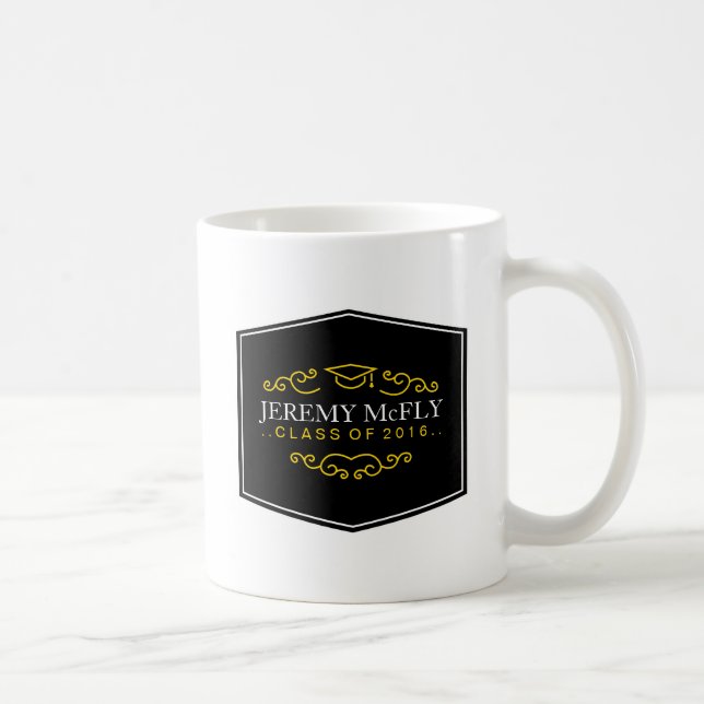 Personligen klassificerar av studenten 2016 kaffemugg (Höger)