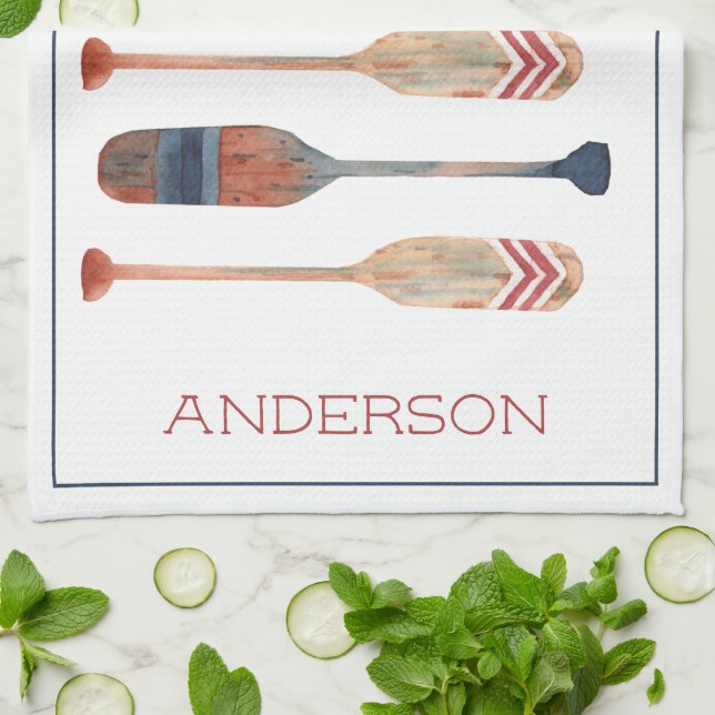 Personligen Kustnolotsar Kökshandduk (Vikta)