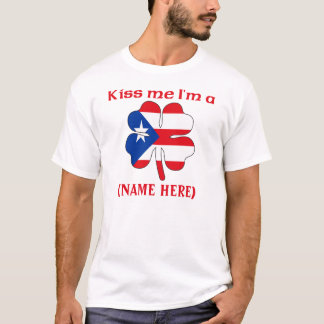 Personligen kysser mig den I-förmiddagPuerto Rican Tee