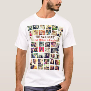 Personligen lägger till text och foton t shirt