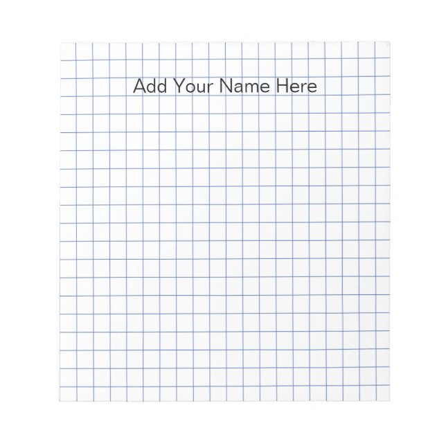 Personligen Linjerat Anteckningsblock (Framsida)