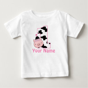 personligen Little Piggy Shirt Tee