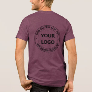 Personligen Logotyp och Anpassningsbar för företag T Shirt