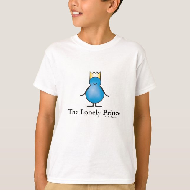Personligen Lonely Prince T-shirt (Framsida)