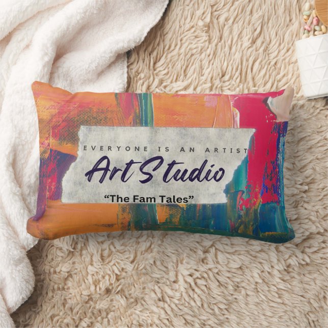 Personligen Lumbalfyllning Dekorativ kudde (Filt)