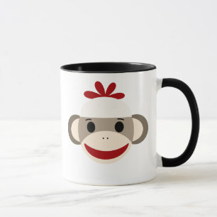 Personligen lurar sock monkeymuggen mugg