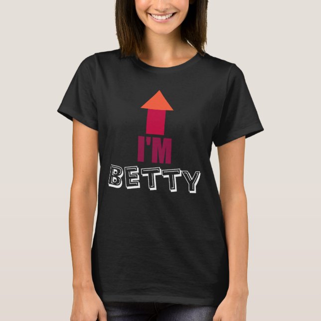 Personligen Lustigt par skirts Tee Shirt (Framsida)