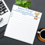 Personligen Lycklig Hund att göra listplanering Anteckningsblock<br><div class="desc">Anteckningsblocket lycklig Cat Personlig Planner Simple Modern to Do List Planner och du är beundrad av det underbara Hund Lycklig - till ge finns bara det ytterligare incitamentet och många kärlek längs vägen (och kanske några mil). Alla designfrågor eller om du behöver hjälp skicka bara ett meddelande eller ett e-postmeddelande...</div>