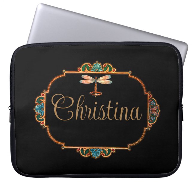 Personligen Magic Fairy Tale Fantasy Laptop Fodral (Framsidan)