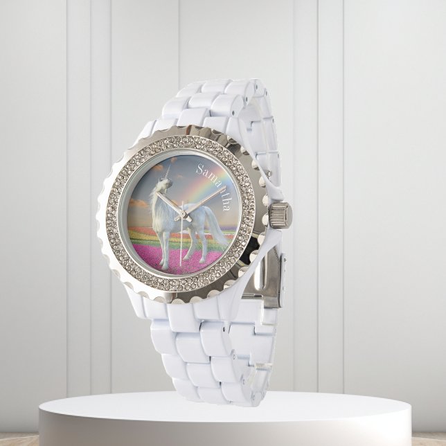 Personligen Magic Unicorn Rainbow Armbandsur (Skapare uppladdad)