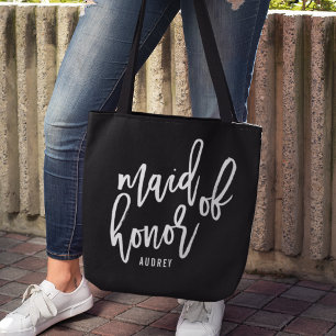 Personligen Maid of honor för chic Tygkasse