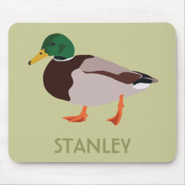 Personligen Mallard Anka Realistic Illustration Musmatta