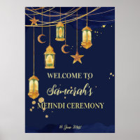 Personligen Mehndi för marockanska lyktor