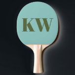Personligen Modern Blue Grönt Monogram Initialer Pingisracket<br><div class="desc">Gör ditt spel unikt med den moderna blå Grönten Monogram Initialer Personlig Ping Pong Paddle. Med fet contemporary, typografi i blått och grönt visar den här paddeln anpassningsbarnas initialer i en ren snyggt. Perfekt för att lägga till personlig beröring till matcherna eller som en tänkbar gåva blandar den här eleganta...</div>