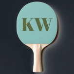 Personligen Modern Blue Grönt Monogram Initialer Pingisracket<br><div class="desc">Gör ditt spel unikt med den moderna blå Grönten Monogram Initialer Personlig Ping Pong Paddle. Med fet contemporary, typografi i blått och grönt visar den här paddeln anpassningsbarnas initialer i en ren snyggt. Perfekt för att lägga till personlig beröring till matcherna eller som en tänkbar gåva blandar den här eleganta...</div>