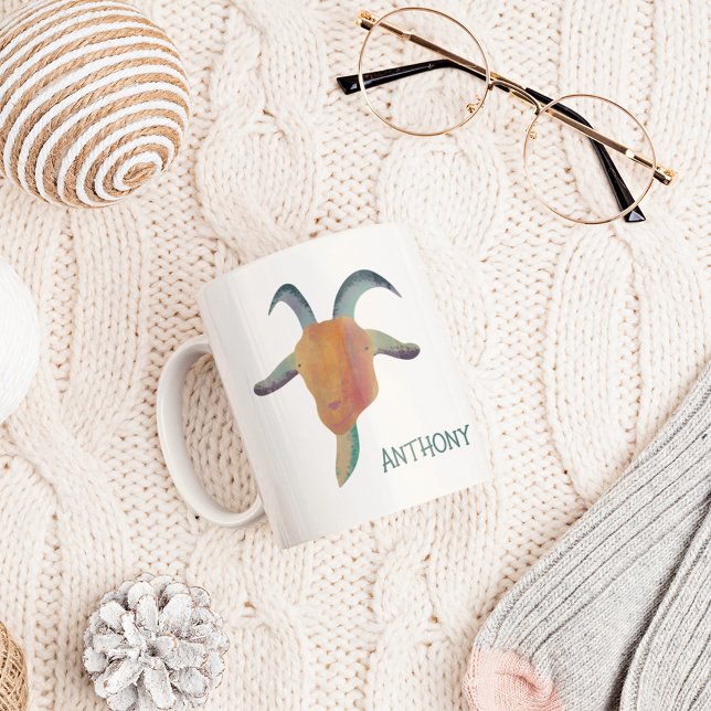 Personligen Modern målad getillustration Kaffemugg (Skapare uppladdad)