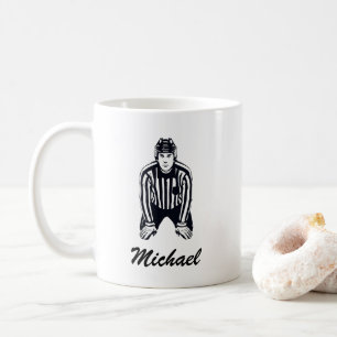 Personligen Modern Trendig Ice Hockey Referee Kaffemugg