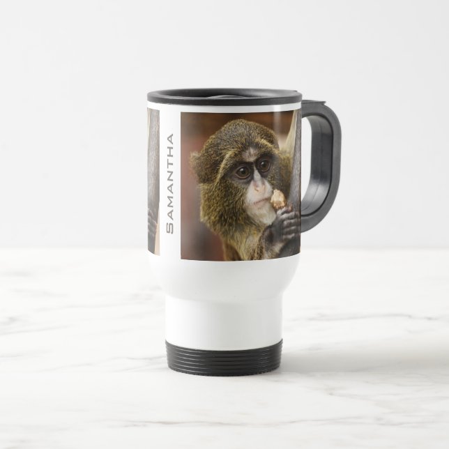 Personligen Monkey klättring Träd Photo Resemugg (Framsida höger)