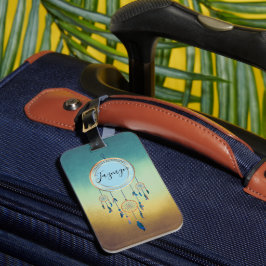 Personligen Mystical Chic Dreamcatcher Bagagebricka