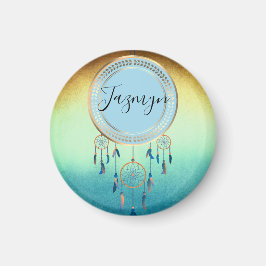 Personligen Mystical Chic Dreamcatcher Magnet