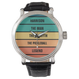 Personligen Myth Pickleball Legend Armbandsur
