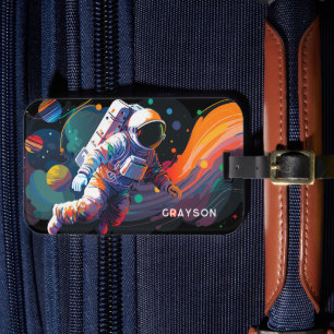 Personligen Namn i det moderna astronaut-området Bagagebricka