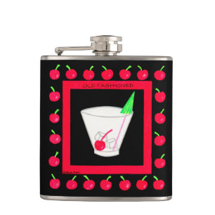 Personligen Namn i gamla fashioned Retro Drink Che Fickplunta