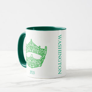 Personligen Namn i Skönhetstävling, Krona Mugg
