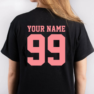 Personligen Namn Number Boy Girl i fotboll T Shirt