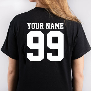 Personligen Namn Number Boy Girl i fotboll T Shirt