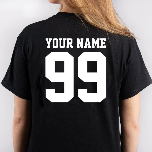 Personligen Namn Number Boy Girl i fotboll T Shirt (Skapare uppladdad)