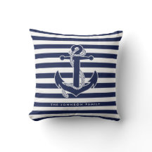 Personligen Nautical ThMB Gifts Dekorativ kudde